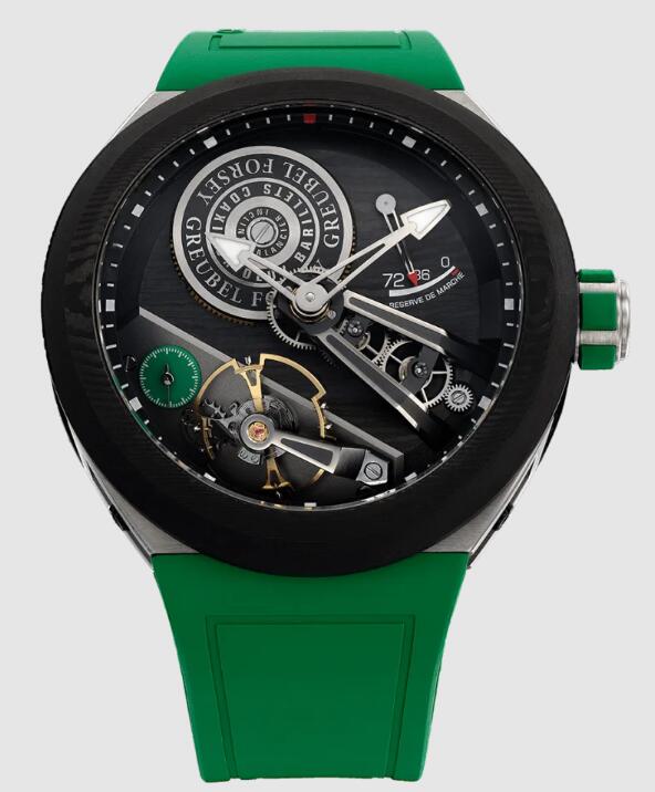 Review Greubel Forsey BALANCIER S GREEN watch price